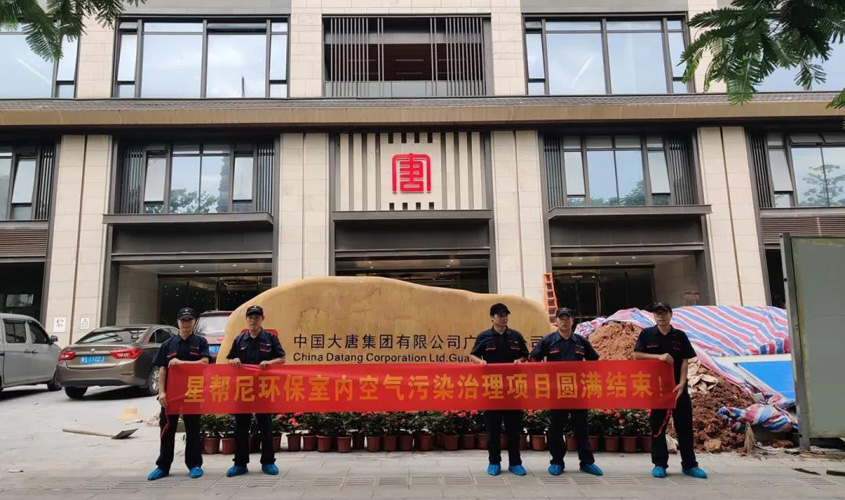 大唐集團公司甲醛治理